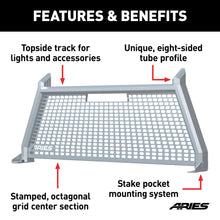 Load image into Gallery viewer, ARIES 1110201 AdvantEDGE Chrome Aluminum Headache Rack; Select Dodge; Ram 1500; 2500; 3500 - Truck Part Superstore