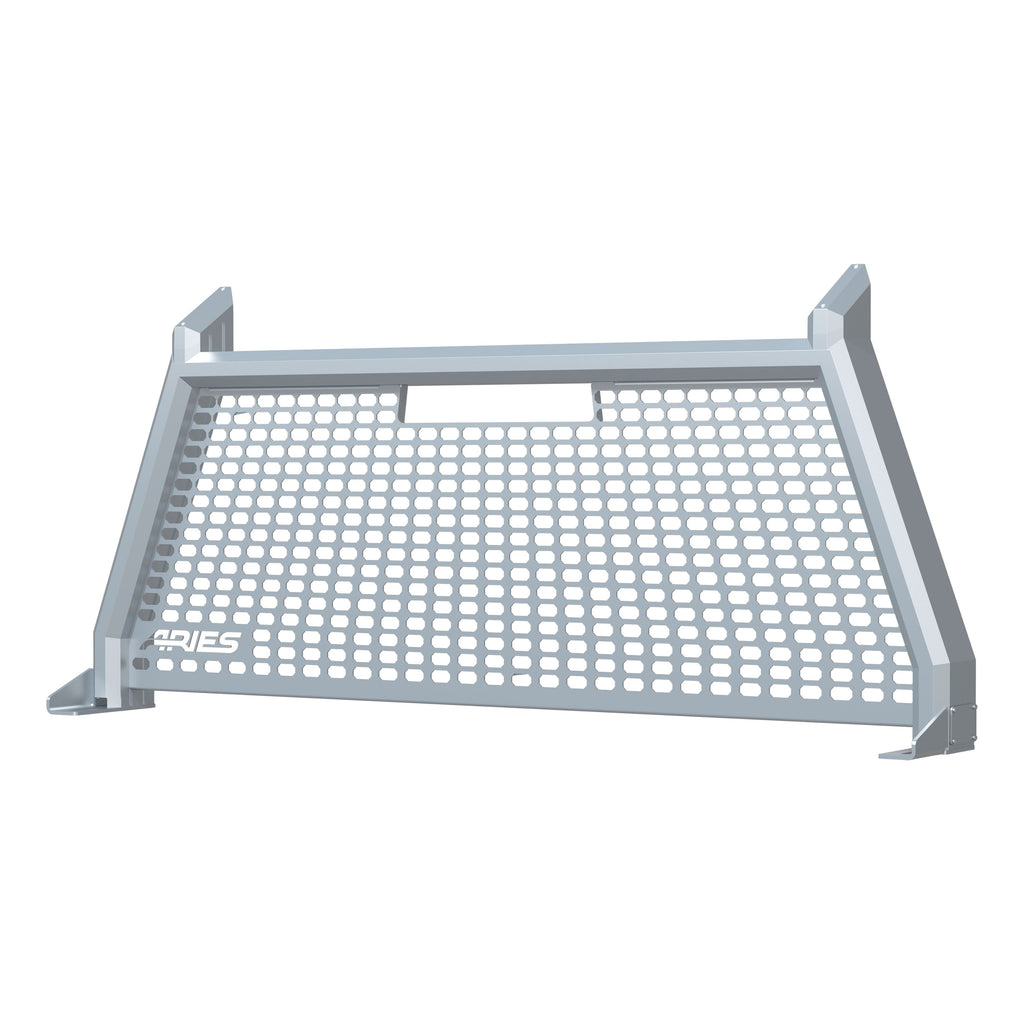 ARIES 1110207 AdvantEDGE Chrome Aluminum Headache Rack; Select Ford F-250; F-350; F-450 - Truck Part Superstore