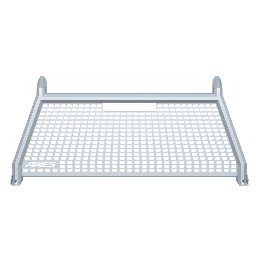 ARIES 1110207 AdvantEDGE Chrome Aluminum Headache Rack; Select Ford F-250; F-350; F-450 - Truck Part Superstore