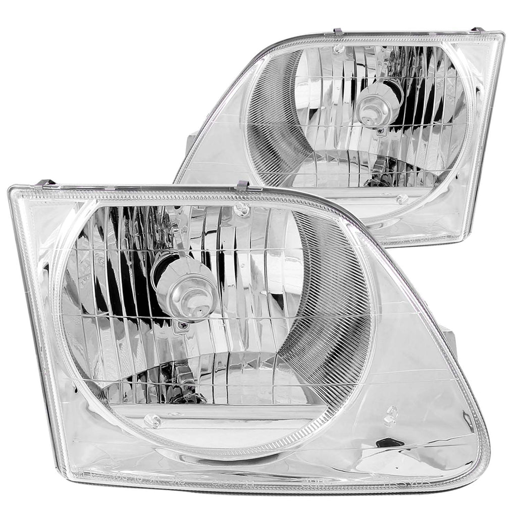 ANZO USA 111030 Crystal Headlight Set for Select Ford Expedition, Ford F-150, Ford F-150 Heritage