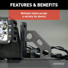 Load image into Gallery viewer, ARIES 1110310 AdvantEDGE Headache Rack Tie-Down Anchors (2-Pack)