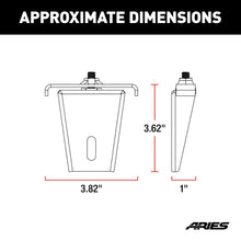Load image into Gallery viewer, ARIES 1110311 Headache Rack Light Mounting Brackets (2-Pack)