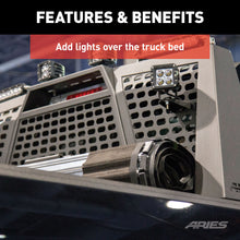 Load image into Gallery viewer, ARIES 1110311 Headache Rack Light Mounting Brackets (2-Pack)