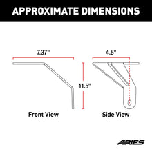 Load image into Gallery viewer, ARIES 1110313 Jeep JL Windshield Light Brackets for Select Jeep Wrangler