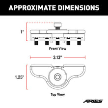 Load image into Gallery viewer, ARIES 1110315 Universal Clamp-On Hood LED Light Brackets, 2-Pack