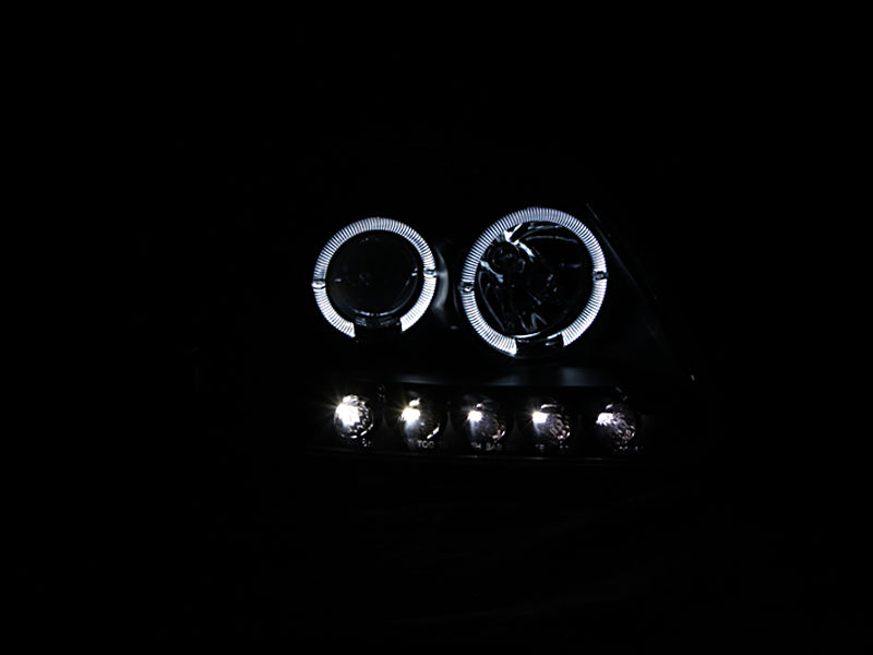 ANZO USA 111031 Projector Headlight Set w/Halo for Select Ford Expedition, Ford F-150, Ford F-150 Heritage
