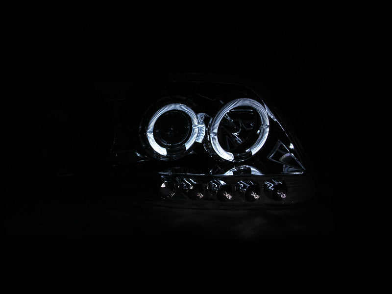 ANZO USA 111032 Projector Headlight Set w/Halo for Select Ford Expedition, Ford F-150, Ford F-150 Heritage