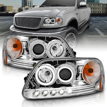 Load image into Gallery viewer, ANZO USA 111032 Projector Headlight Set w/Halo for Select Ford Expedition, Ford F-150, Ford F-150 Heritage