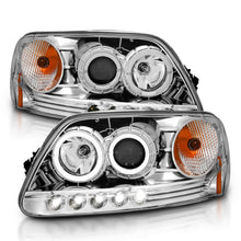 Load image into Gallery viewer, ANZO USA 111032 Projector Headlight Set w/Halo for Select Ford Expedition, Ford F-150, Ford F-150 Heritage