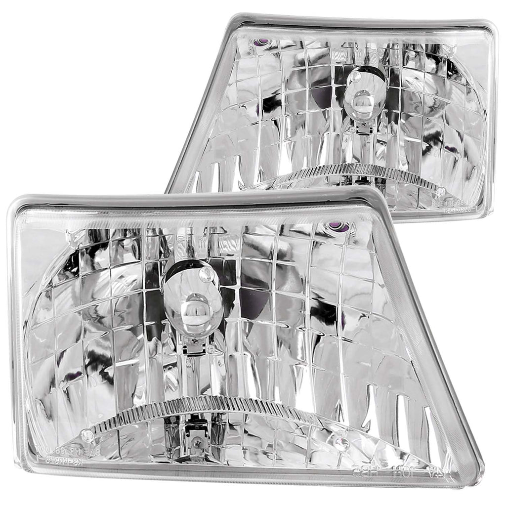 ANZO USA 111037 Crystal Headlight Set for Select Ford Ranger
