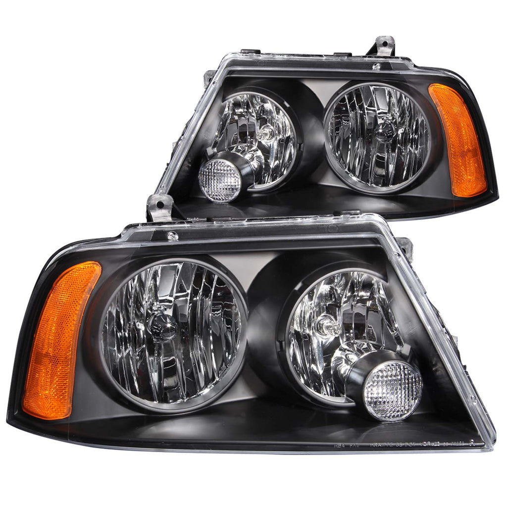 ANZO USA 111045 Crystal Headlight Set for Select Lincoln Navigator