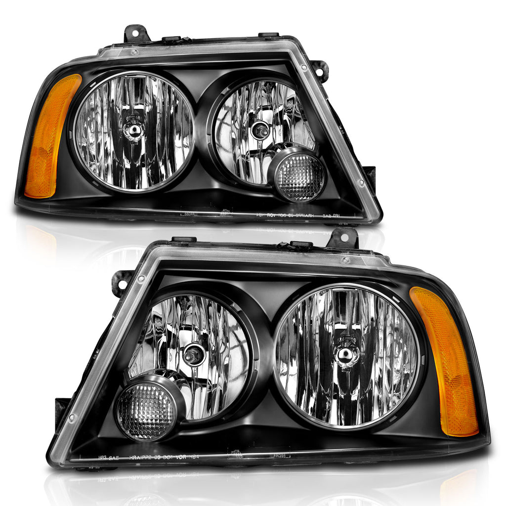 ANZO USA 111045 Crystal Headlight Set for Select Lincoln Navigator