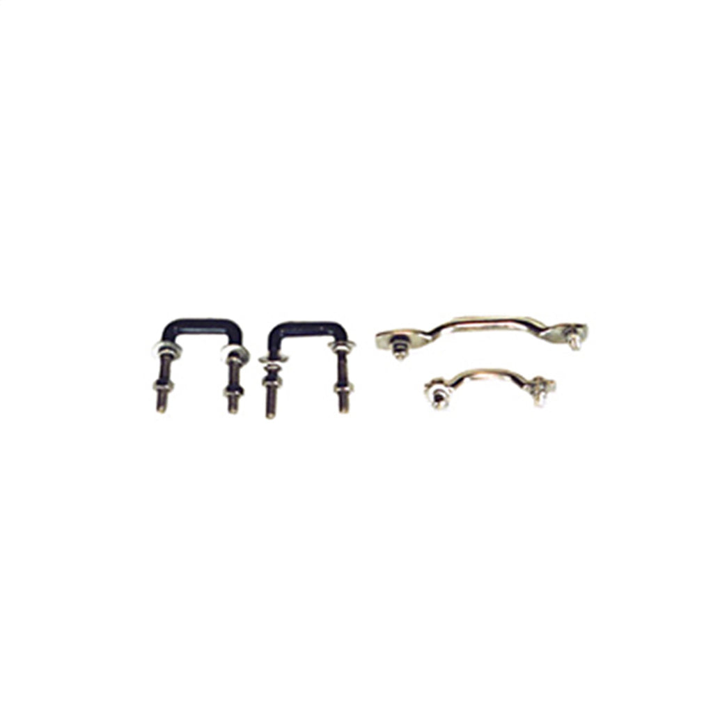 Rugged Ridge 11104.02 Windshield Tie Down Kit for Select Jeep CJ3, Jeep CJ5, Jeep CJ6, Jeep CJ7, Jeep Scrambler, Jeep Willys, Jeep Wrangler