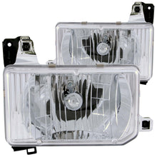 Load image into Gallery viewer, ANZO USA 111050 Crystal Headlight Set for Select Nissan D21, Nissan Pathfinder