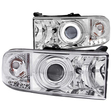 Load image into Gallery viewer, ANZO USA 111056 Projector Headlight Set w/Halo for Select Dodge Ram 1500, Dodge Ram 2500, Dodge Ram