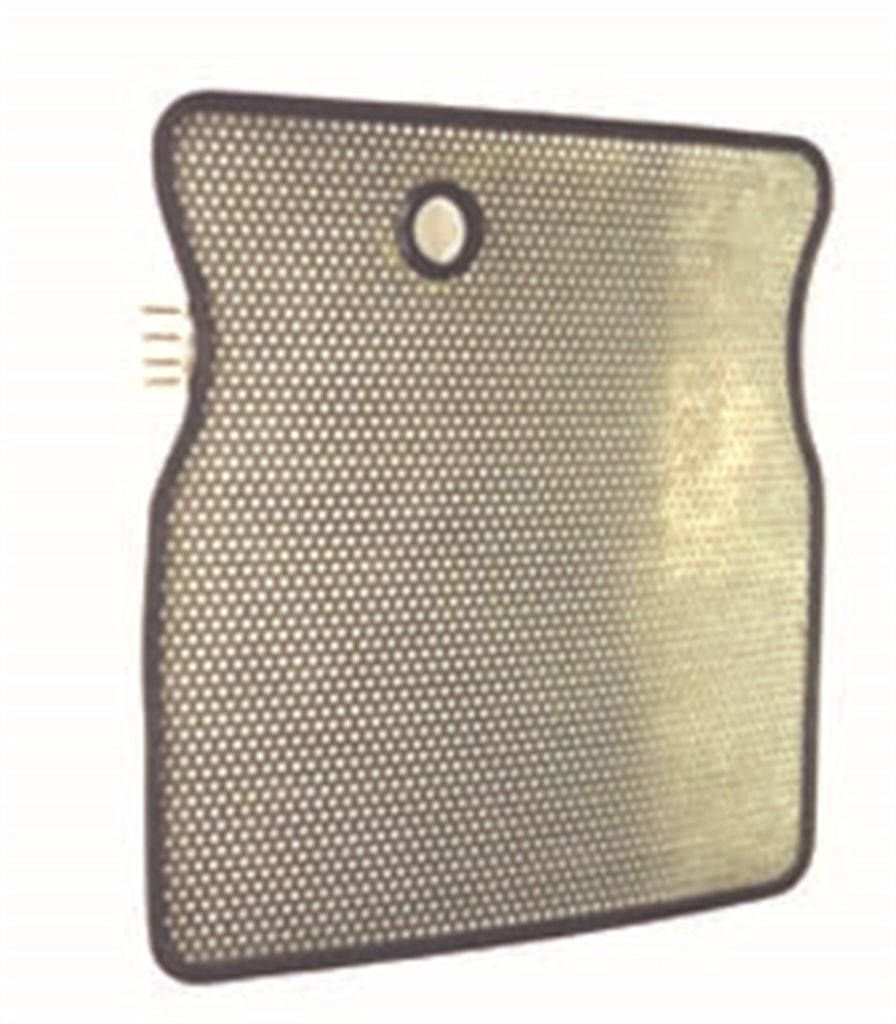 Rugged Ridge 11106.01 Radiator Bug Shield for Select Jeep CJ3, Jeep CJ5, Jeep CJ6, Jeep CJ7, Jeep Scrambler, Jeep Willys