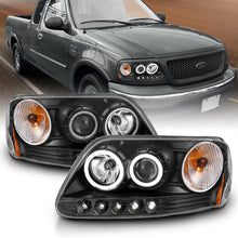 Load image into Gallery viewer, ANZO USA 111097 Projector Headlight Set w/Halo for Select Ford Expedition, Ford F-150, Ford F-150 Heritage