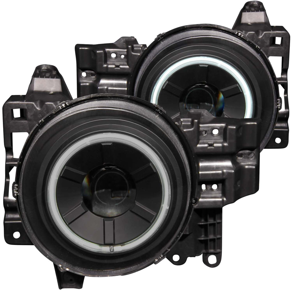 ANZO USA 111116 Projector Headlight Set w/Halo for Select Toyota FJ Cruiser