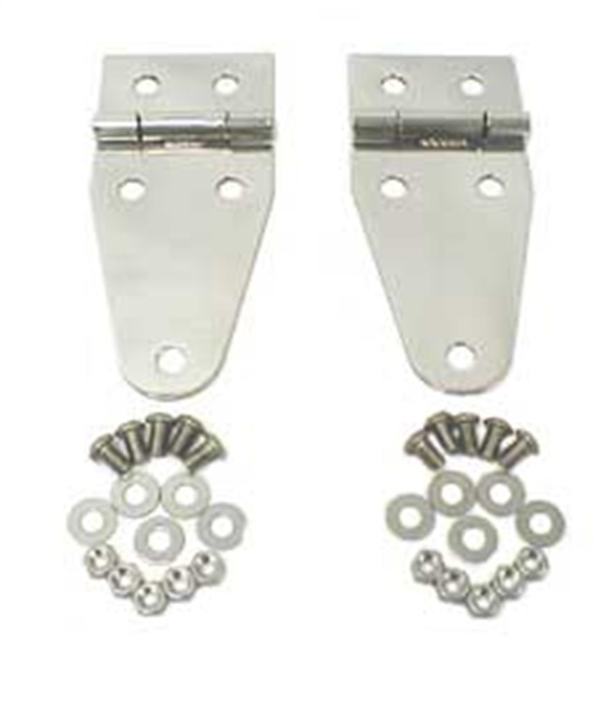 Rugged Ridge 11111.01 Hood Hinge for Select Jeep CJ5, Jeep CJ7, Jeep Scrambler, Jeep Wrangler