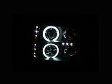 Load image into Gallery viewer, ANZO USA 111125 Projector Headlight Set w/Halo for Select GMC Sierra 1500, GMC Sierra HD, GMC Sierra HD