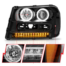 Load image into Gallery viewer, ANZO USA 111127 Projector Headlight Set w/Halo for Select Chevrolet Trailblazer, Chevrolet Trailblazer EXT