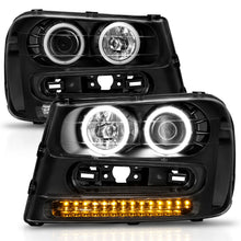 Load image into Gallery viewer, ANZO USA 111127 Projector Headlight Set w/Halo for Select Chevrolet Trailblazer, Chevrolet Trailblazer EXT