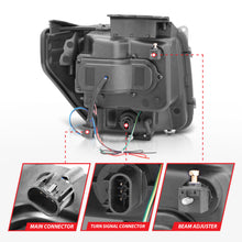 Load image into Gallery viewer, ANZO USA 111145 Projector Headlight Set w/Halo for Select Dodge Nitro