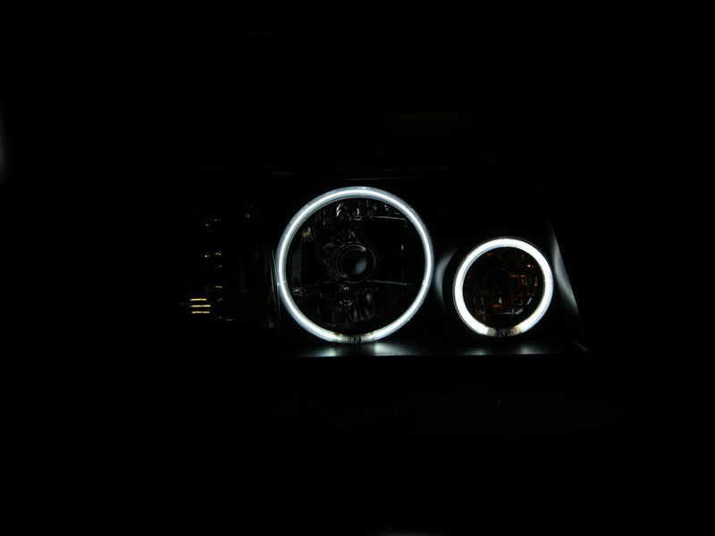 ANZO USA 111152 Crystal Headlight Set w/Halo for Select Ford Ranger