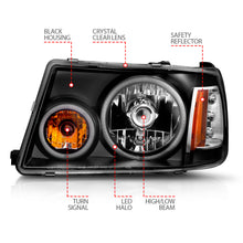 Load image into Gallery viewer, ANZO USA 111152 Crystal Headlight Set w/Halo for Select Ford Ranger