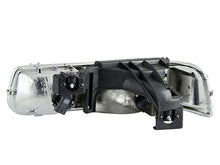 Load image into Gallery viewer, ANZO USA 111155 Crystal Headlight Set for Select Chevrolet Silverado 1500, Chevrolet Silverado HD, Chevrolet Silverado 2500, Chevrolet Silverado HD, Chevrolet Silverado 3500, Chevrolet Suburban 1500, Chevrolet Suburban 2500, Chevrolet Tahoe
