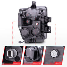 Load image into Gallery viewer, ANZO USA 111168 Projector Headlight Set w/Halo for Select Ford F-250 Super Duty, Ford F-350 Super Duty, Ford F-450 Super Duty
