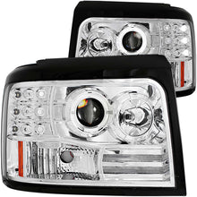 Load image into Gallery viewer, ANZO USA 111183 Projector Headlight Set w/Halo for Select Ford Bronco, Ford F-150, Ford F-250, Ford F-250 HD, Ford F-350