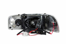 Load image into Gallery viewer, ANZO USA 111191 Projector Headlight Set w/Halo for Select GMC Sierra 1500, GMC Sierra Classic, GMC Sierra HD, GMC Sierra HD Classic, GMC Sierra 2500, GMC Sierra HD, GMC Sierra HD Classic, GMC Sierra 3500, GMC Sierra Classic, GMC Yukon, GMC Yukon XL 1500,