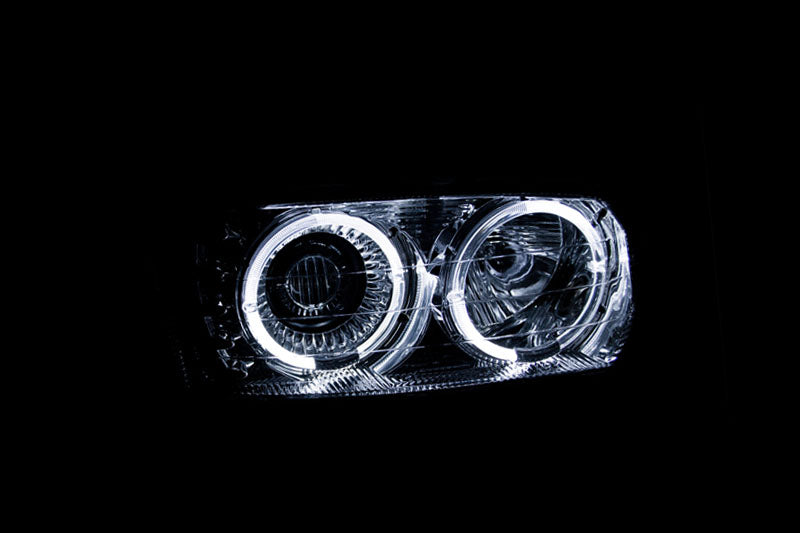 ANZO USA 111191 Projector Headlight Set w/Halo for Select GMC Sierra 1500, GMC Sierra Classic, GMC Sierra HD, GMC Sierra HD Classic, GMC Sierra 2500, GMC Sierra HD, GMC Sierra HD Classic, GMC Sierra 3500, GMC Sierra Classic, GMC Yukon, GMC Yukon XL 1500,