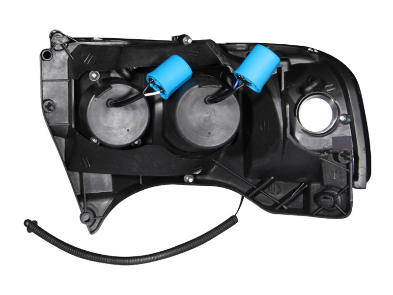 ANZO USA 111196 Projector Headlight Set w/Halo for Select Dodge Ram 1500, Dodge Ram 2500, Dodge Ram
