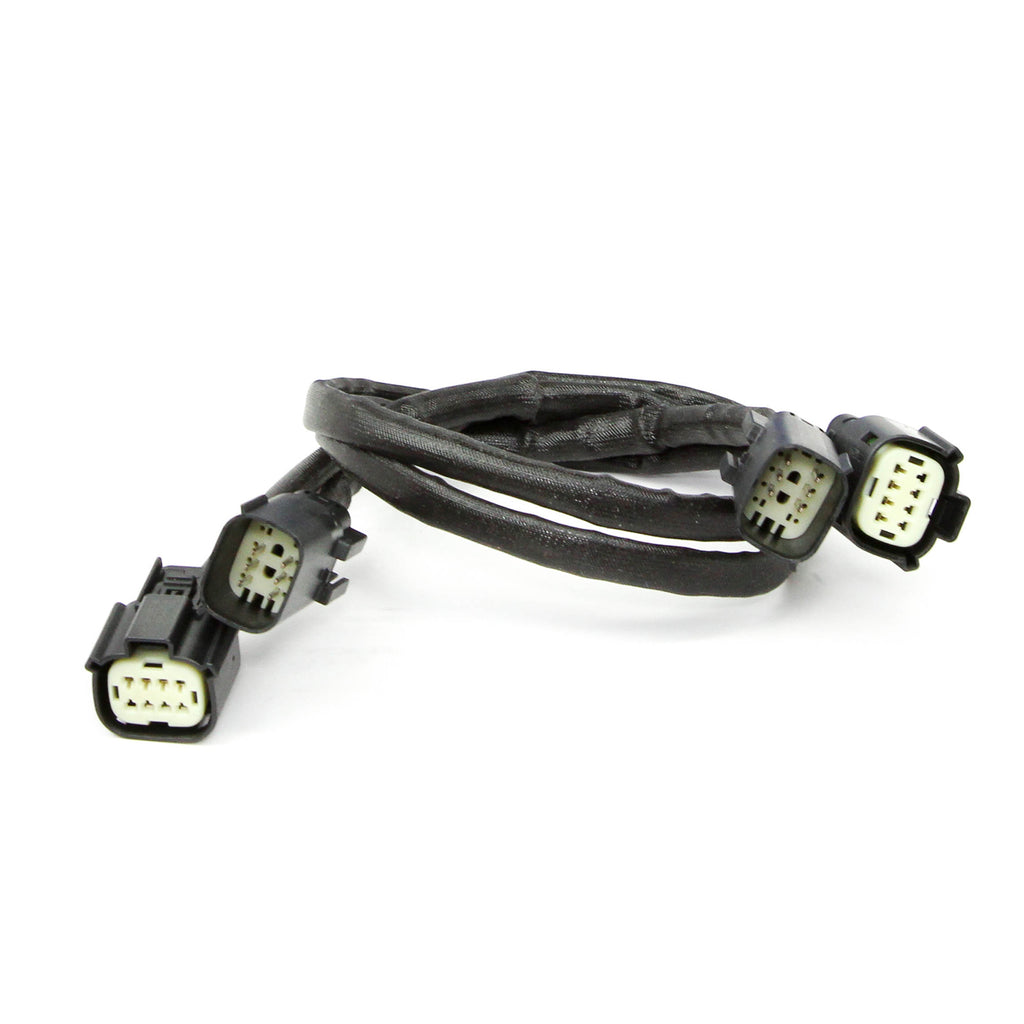 BBK Performance Parts 1111 2011-14 MUSTANG V6 3.7L FRONT O2 EXTENSIONS - 24IN (PAIR) for Select Ford Mustang
