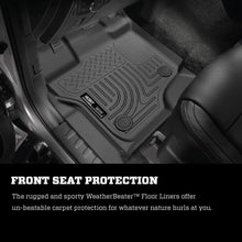 Load image into Gallery viewer, 1112-F250F350F450-Ford-Hd-Super-Duty-Crew-Cab-WO-Manual-Transfer-Case-Front2Nd-Seat-Liners-Tan