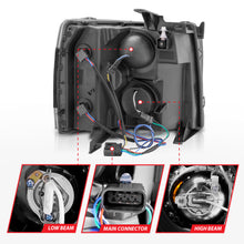 Load image into Gallery viewer, ANZO USA 111200 Projector Headlight Set w/Halo for Select Chevrolet Silverado 1500, Chevrolet Silverado HD, Chevrolet Silverado HD