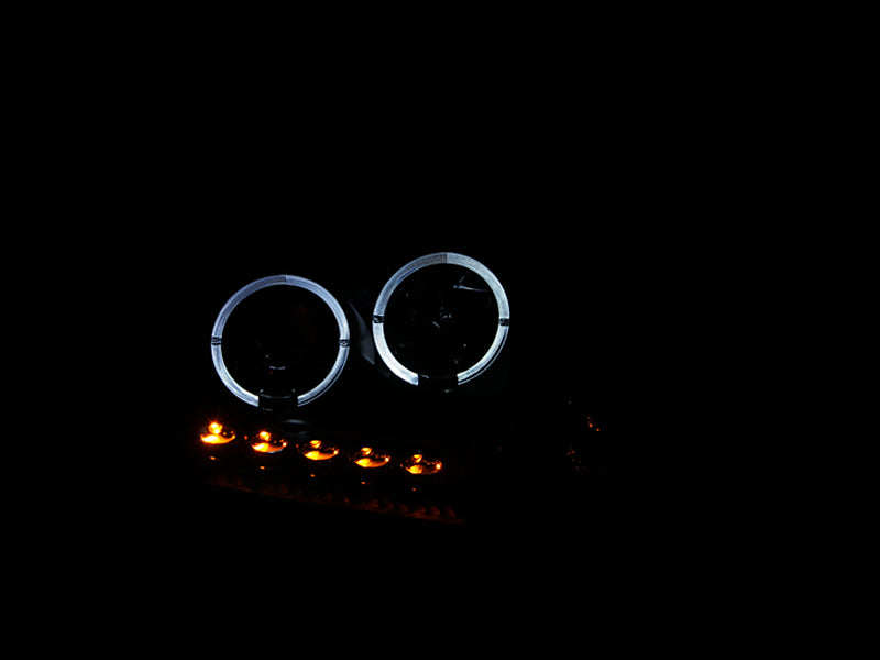 ANZO USA 111204 Projector Headlight Set w/Halo for Select Ford F-150, Lincoln Mark LT