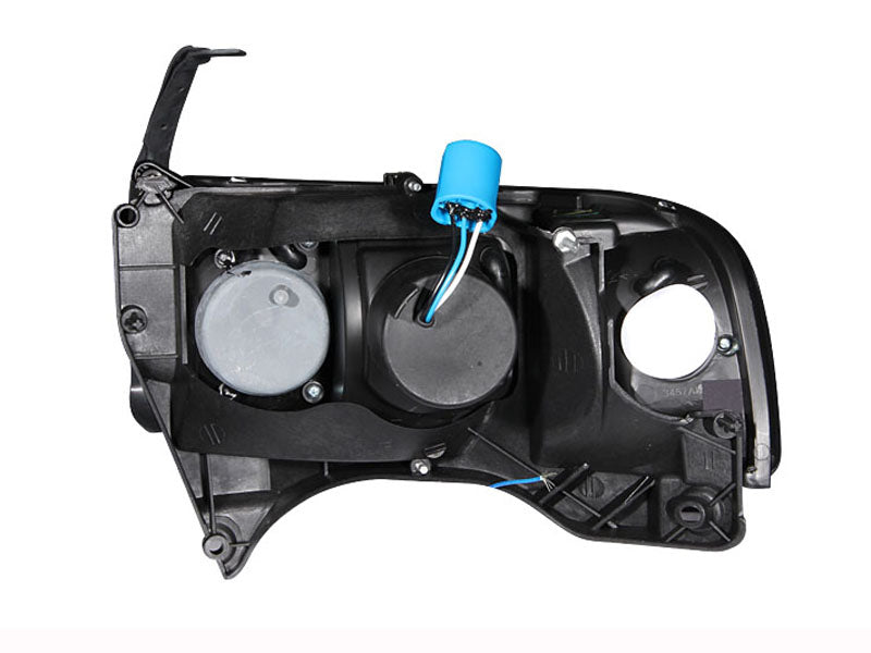 ANZO USA 111205 Crystal Headlight Set for Select Dodge Ram 1500, Dodge Ram 2500, Dodge Ram