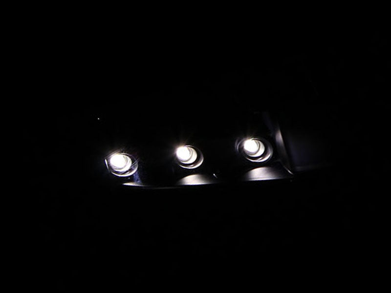 ANZO USA 111205 Crystal Headlight Set for Select Dodge Ram 1500, Dodge Ram 2500, Dodge Ram