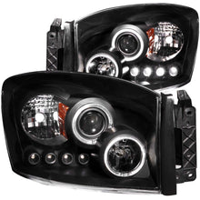 Load image into Gallery viewer, ANZO USA 111209 Projector Headlight Set w/Halo for Select Dodge Ram 1500, Dodge Ram 2500, Dodge Ram