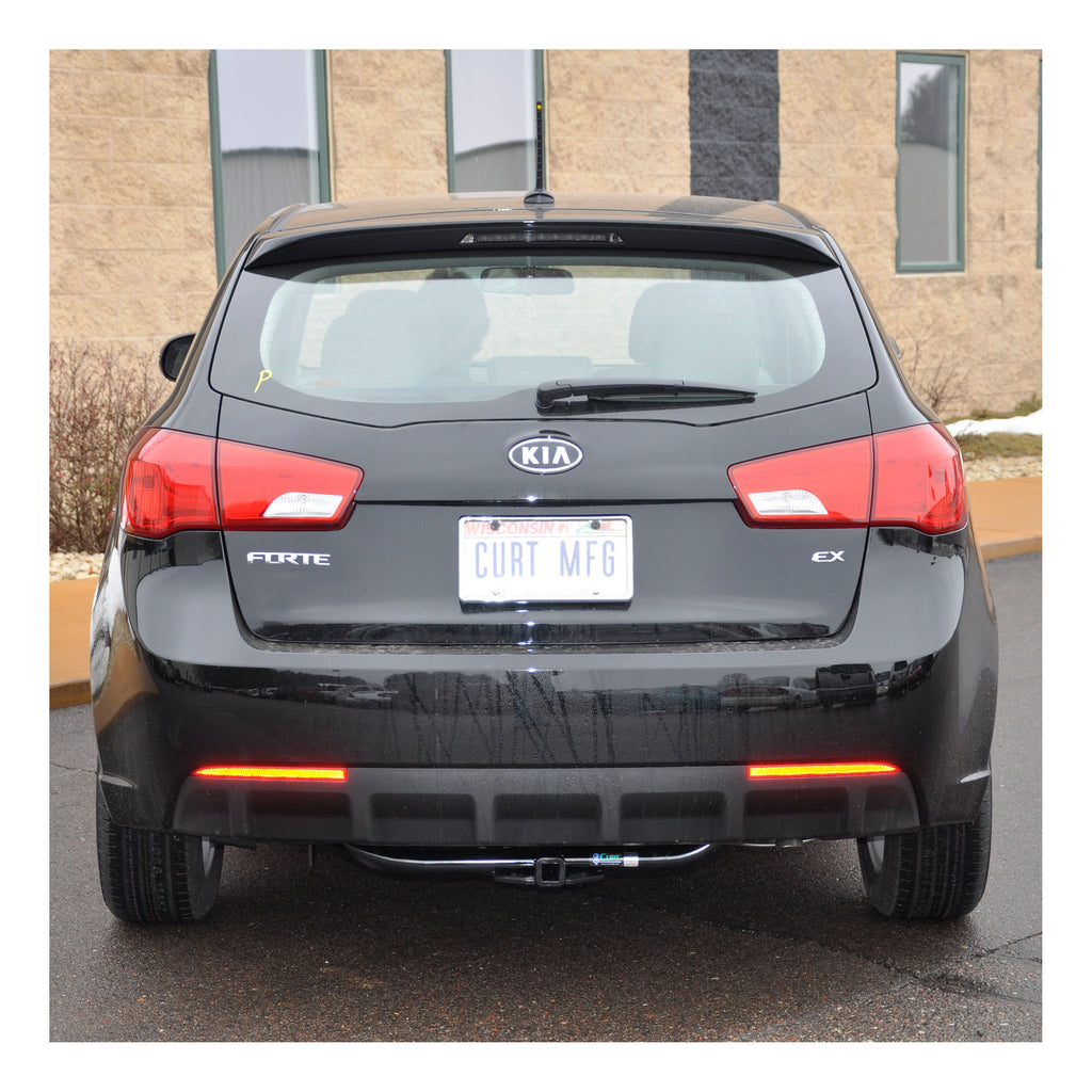 CURT 11124 CURT 11124 Class 1 Trailer Hitch; 1-1/4-Inch Receiver; Fits Select Kia Forte - Truck Part Superstore