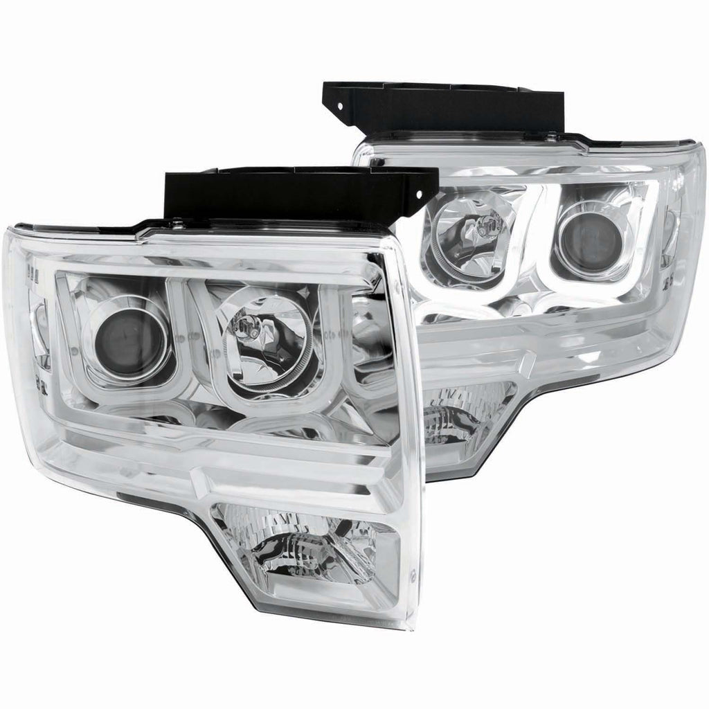 ANZO USA 111264 Projector Headlight Set for Select Ford F-150