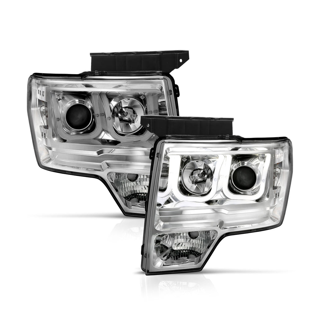 ANZO USA 111264 Projector Headlight Set for Select Ford F-150