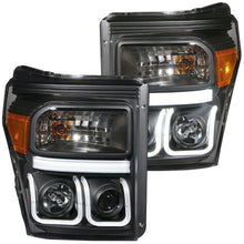 Load image into Gallery viewer, ANZO USA 111292 Projector Headlight Set for Select Ford F-250 Super Duty, Ford F-350 Super Duty, Ford F-450 Super Duty