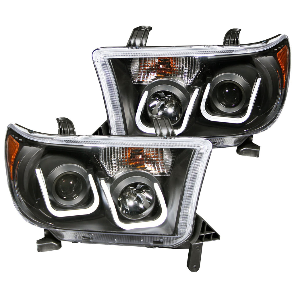 ANZO USA 111294 Projector Headlight Set for Select Toyota Sequoia, Toyota Tundra