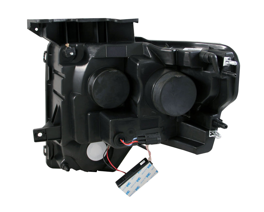 ANZO USA 111298 Projector Headlight Set w/Halo for Select Ford F-150