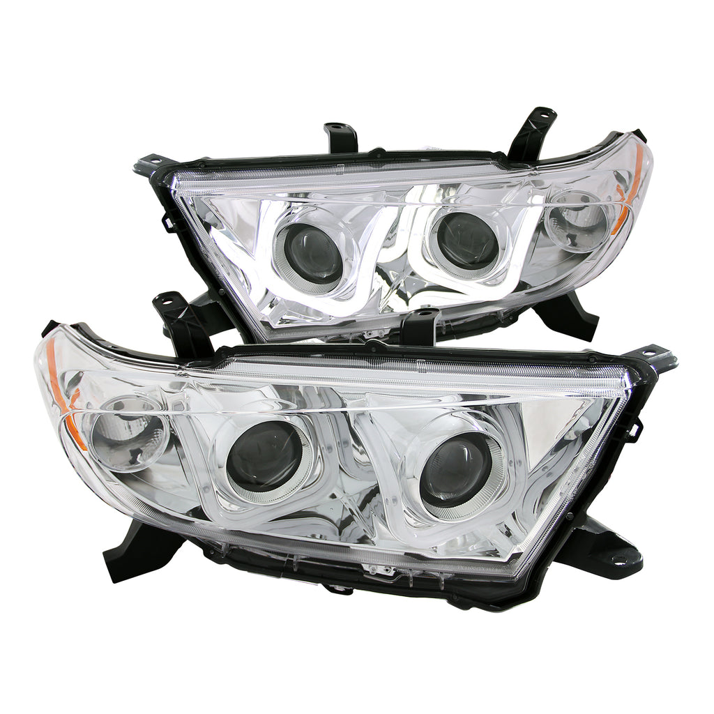 1113-Highlander-Projector-WUbar-Chrome-Clear-Headlights