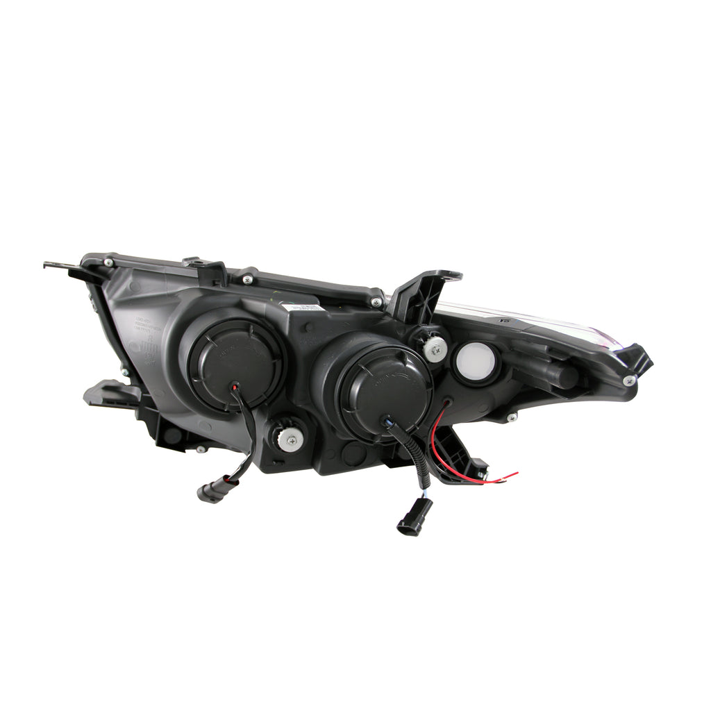 1113-Highlander-Projector-WUbar-Chrome-Clear-Headlights